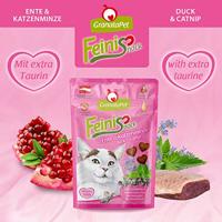 GRANATAPET FeiniSnack Duck and catnip - Kattensnoepje - 50g - thumbnail