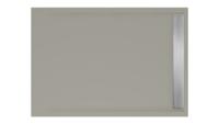 Douchevloer Xenz Easy Tray | 140x100 cm | Incl.Gootcover en Afvoersifon | Acryl | Rechthoek | Cement mat - thumbnail