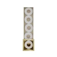 Hotbath &More Inbouw Reserverolhouder voor 6 Rollen - 74 x 209 x 14 cm - V03 - thumbnail