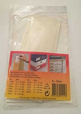 3L Etikethouder, ft 55 x 150 mm, etui van 6 stuks