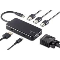 Renkforce RF-4613076 USB-C dockingstation Geschikt voor merk (dockingstation): Universeel USB-C Power Delivery - thumbnail