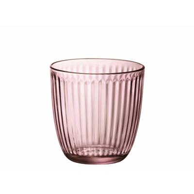 Bormioli Rocco Waterglazen 290 ml 6 Stuks Roze/Transparant/Glas