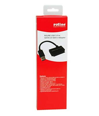 ROLINE USB 3.2 Gen 1 naar SATA 6.0 Gbit/s converter ROLINE USB 3.2 Gen 1 naar SATA 6.0 Gbit/s converter