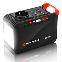 AgfaPhoto Powercube 100 Pro Powerstation Li-Ion black, Rot - thumbnail