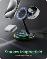 ICY BOX IB-SH102-CH Hoofdtelefoons, Smartphone, Smartwatch Zwart Snel opladen Binnen - thumbnail