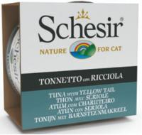 Schesir Kat van gelei, 85 g, tonijn en ricciola - thumbnail