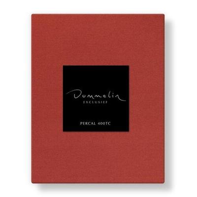 Dommelin Dommelin Split Topper Hoeslaken Uni Percal 400TC 727 Koraal 210x220/9 S90