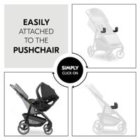 HAUCK Universele Cosy Adapters - Voor SHOP N CARE Kinderwagen - Zwart - thumbnail
