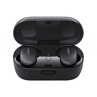 Bose QuietComfort® oordopjes met ruisonderdrukking, volledig draadloze Bluetooth-oordopjes met spraakbediening, hoogwaardige ruisonderdrukking en oplaadcase, zwart
