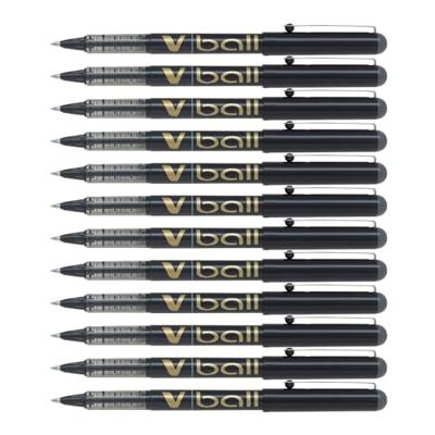 Pen Roller Pilot V Ball 0,7 mm Zwart (12 Stuks)