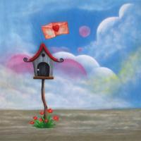 Walimex Pro Love-Letter stof achtergrond (3x6 m) - thumbnail
