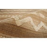 Tapijt Home ESPRIT Wit Bruin Boho 140 x 200 x 1 cm - thumbnail