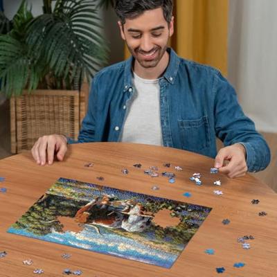 Ravensburger legpuzzel loving longhorns, 500st. Ravensburger legpuzzel loving longhorns, 500st.