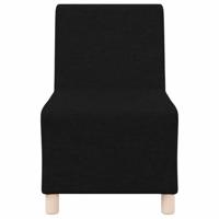 Fauteuil 55 cm stof zwart - thumbnail