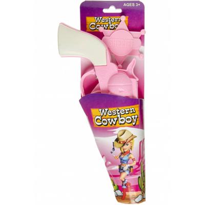 LG Imports cowgirl sherrifset roze 2 delig 14 cm LG Imports cowgirl sherrifset roze 2 delig 14 cm