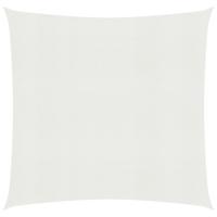 Zonnezeil 160 g/m² 5x5 m HDPE wit - thumbnail