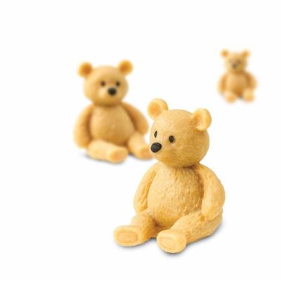 Safari speelfiguur teddybeer junior 2,5 x 2 cm bruin 192 stuks Safari speelfiguur teddybeer junior 2,5 x 2 cm bruin 192 stuks