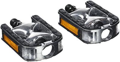 Point City-/Komfort-Pedale Pedaal Zilver, Zwart