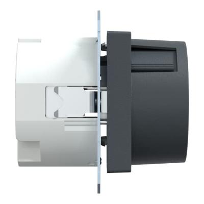 Merten 232814 Inzetstuk System M Antraciet 1 stuk(s)