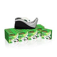 Plakband scotch magic 19mmx33m + houder zi 16rol - thumbnail