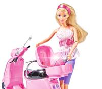Steffi Love City Scooter speelfiguur met accessoires - thumbnail