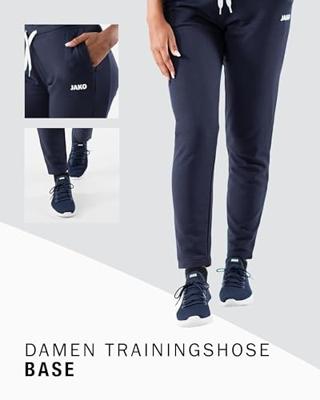 JAKO 8465D Joggingbroek Base Dames - Marine - 42