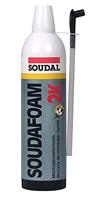Soudal Soudafoam 2K | PU Schuim | Champagne | 400 ml - 104882 - thumbnail