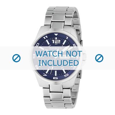 Fossil horlogeband AM4145 Staal Zilver 22mm