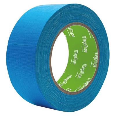MegaTape UT120 fluorescerende gaffa tape 50mm 25m blauw MegaTape UT120 fluorescerende gaffa tape 50mm 25m blauw