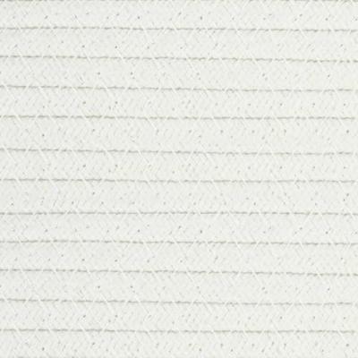 Wasmand 60x36 cm katoen beige en wit Wasmand 60x36 cm katoen beige en wit