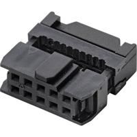 TRU COMPONENTS TC-9878216 Verbinder Aantal rijen: 2 Aantal polen per rij: 5 1 stuk(s) - thumbnail