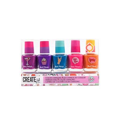Create It! beauty color changing nagellak, 5st.