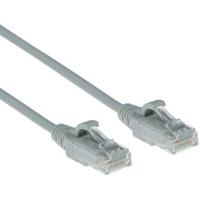 ACT DC9030 LSZH U/UTP CAT6 Datacenter Slimline Patchkabel Snagless | RJ45 connectoren | Grijs | 15 cm - thumbnail