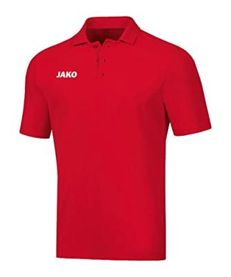JAKO 6365 Polo Base - Rood - 4XL