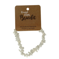 Steengoed Splitarmband maansteen regenboog 1 Stuks - thumbnail