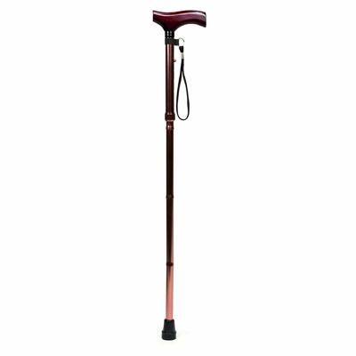 Vitility Wandelstok opvouwbaar brons - 82-92 cm