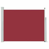 VidaXL Tuinscherm uittrekbaar 140x500 cm rood - thumbnail