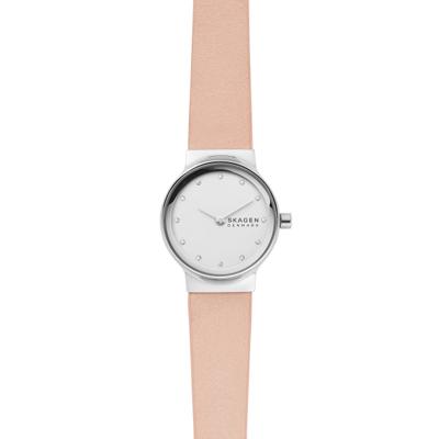 Horlogeband Skagen SKW2770 Leder Roze 12mm