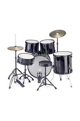 Stagg TIM122B BK vijfdelig drumstel incl. hardware en bekkens