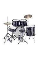 Stagg TIM122B BK vijfdelig drumstel incl. hardware en bekkens - thumbnail