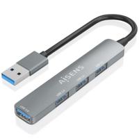 Hub USB Aisens A106-0859 Grijs (1 Stuks) - thumbnail
