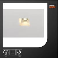 SLV 148071 Plastra Inbouwlamp GU10 Wit - thumbnail