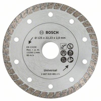 Bosch Accessoires diamantdoorslijpschijf Turbo, 125 mm Ø - 2607019481