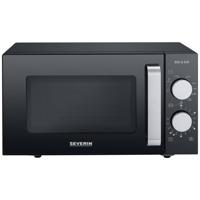 Severin MW 7762 Magnetron Zwart, RVS 800 W Grillfunctie - thumbnail