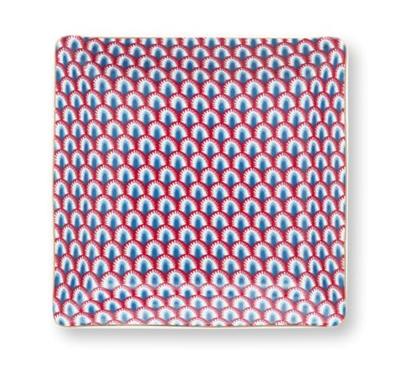 Pip Studio Giftset Square Oriental Flower Festival Blue