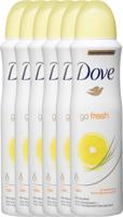 Dove go fresh grapefruit Women - deodorant spray - 6 x 150ml - Voordeelverpakking - thumbnail
