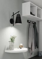 Eglo Zwarte wandlampCanterras - 99546 - thumbnail
