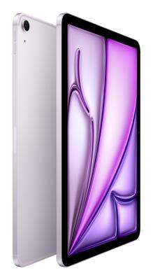 Apple iPad Air 11‑inch met M3‑chip: Liquid Retina-display, 128 GB, 12‑MP camera aan de voor -en achterkant, wifi 6E + 5G mobiel internet, gemaakt voor Apple Intelligence, Touch ID – Paars