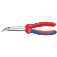 Knipex Platspitse Tang met Zijsnijder (Telefoontang) | 200 mm Lengte | Meer-Componentengrepen | Zwart Geatramenteerd - 26 22 200 SB - thumbnail