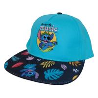 Lilo & Stitch Curved Bill Cap Here For The Music - thumbnail